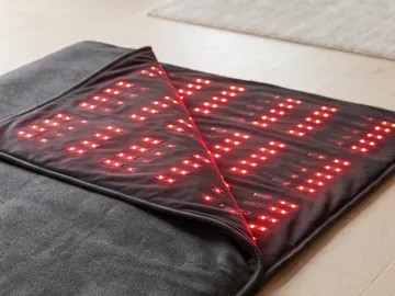 Detail: rows of red LEDs